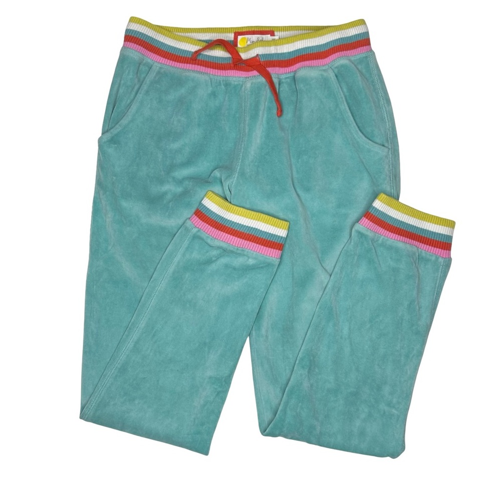 Mini Boden Velour Joggers